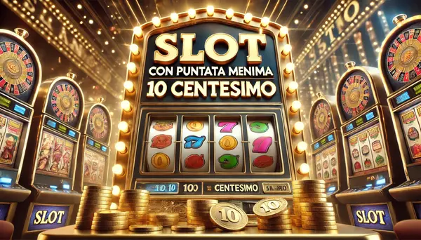 Slot con Puntata Minima 10 Centesimo