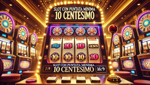 Slot con Puntata Minima 10 Centesimo