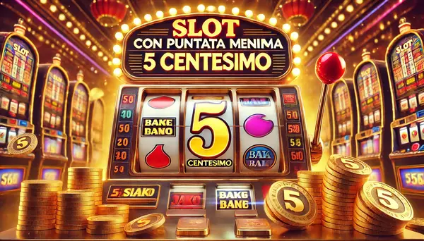 Slot con Puntata Minima 5 Centesimo