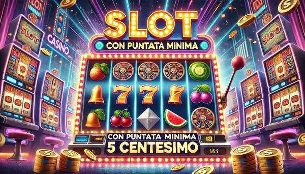 Slot con Puntata Minima 5 Centesimo