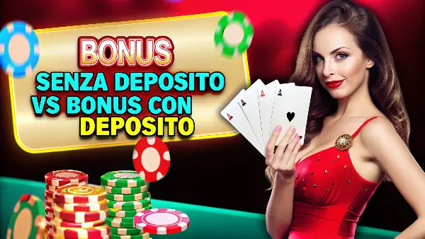 bonus senza deposito vs bonus con deposito